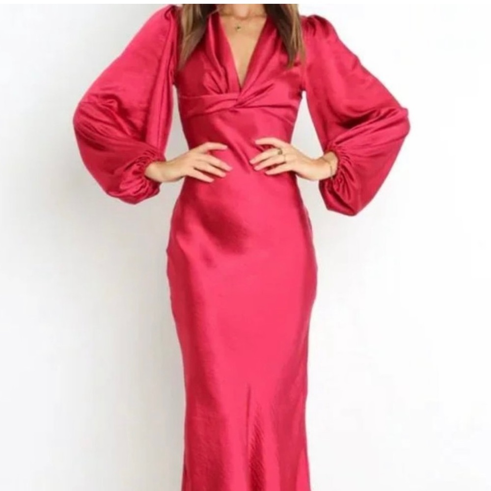 Grace Dress- Color Wine
